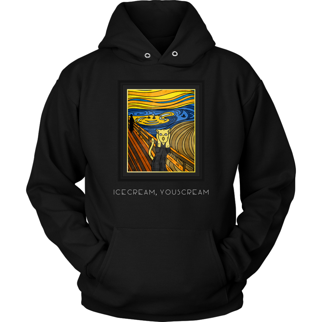 Iscream, youscream Hoodie