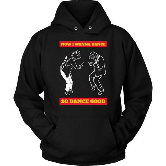 Dancing Pets Retro Hoodie Hover Image