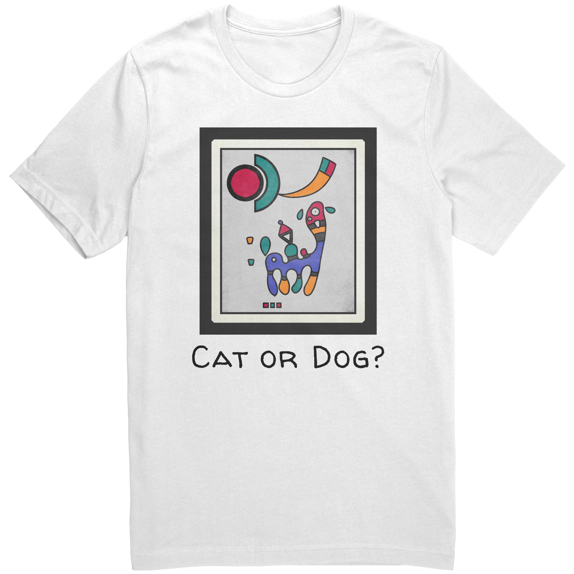 Abstract Pet Tee