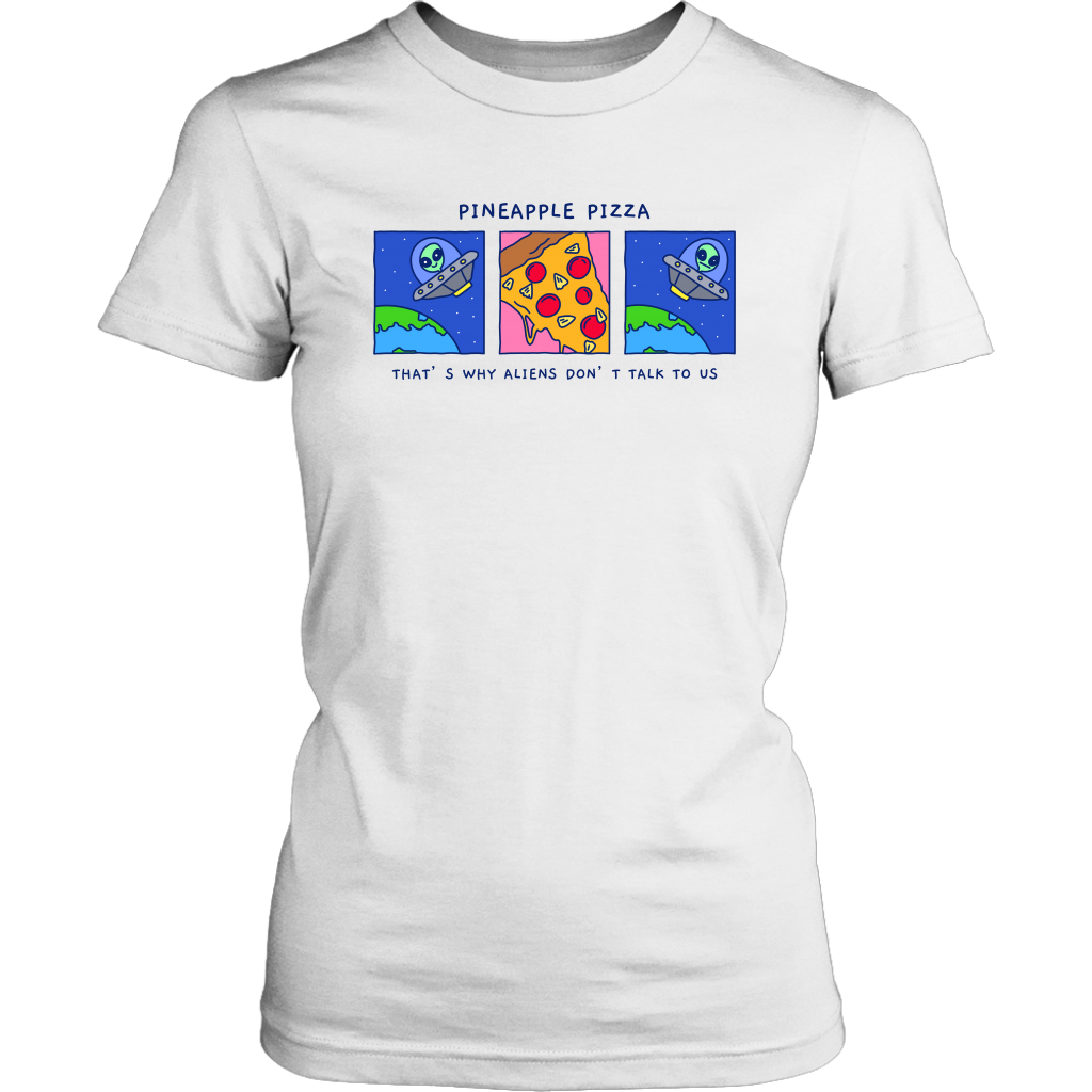 Pineapple Pizza Comic Strip Tee