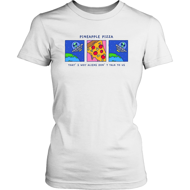 Pineapple Pizza Comic Strip Tee Main Image
