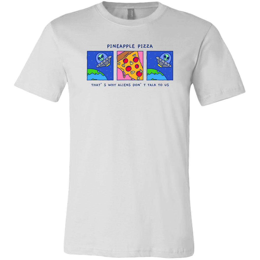 Pineapple Pizza Comic Strip Tee